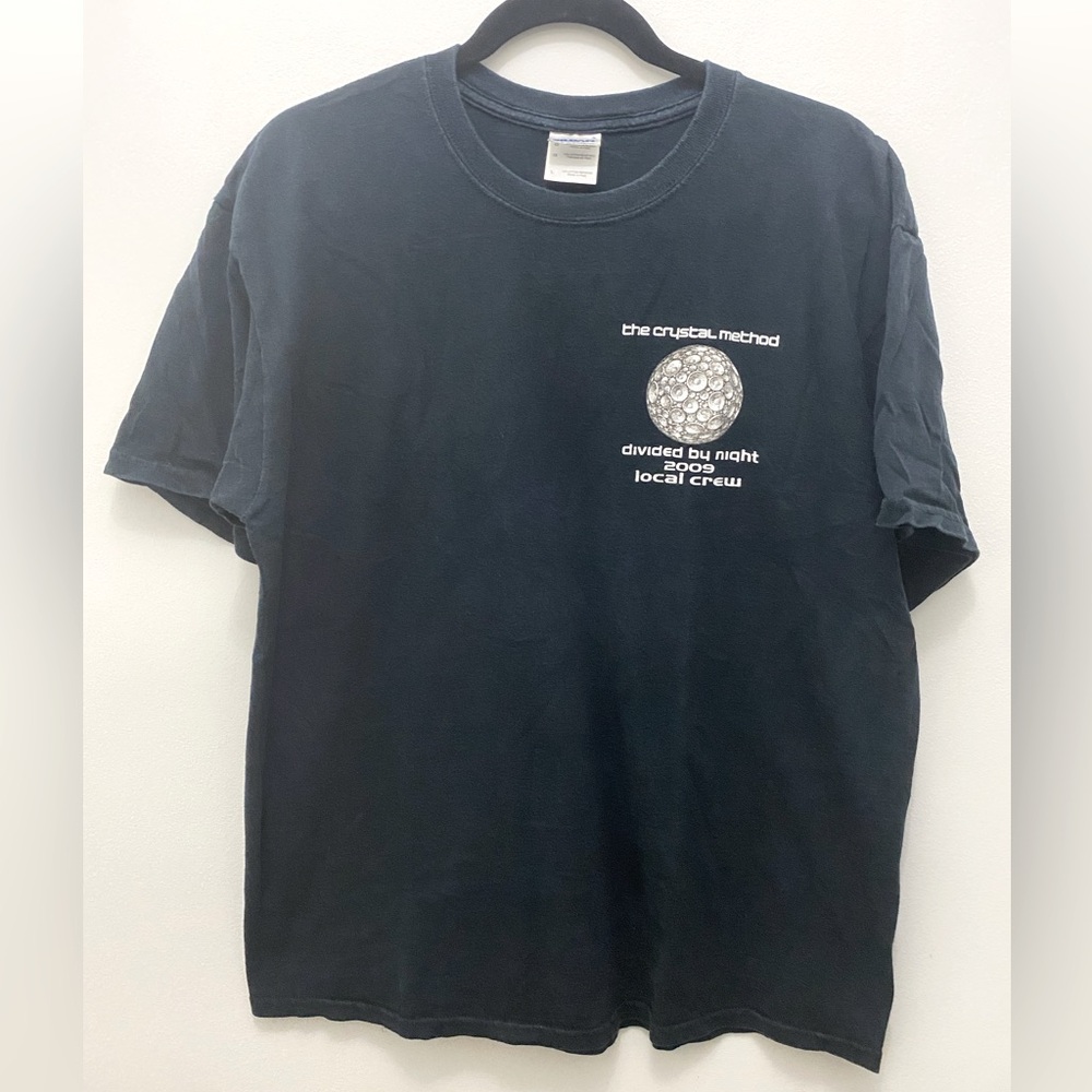 The Crystal Method “Divided by Night” Tour 2009 Local Crew Tee
